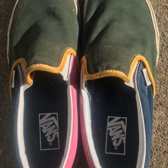 Color-block Slip on Vans - Picture 1 of 2